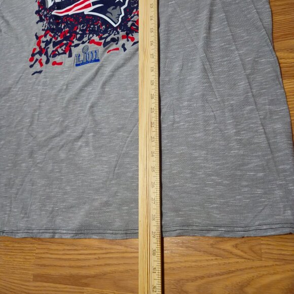New England Patriots Super bowl 53 Long Sleeve Official Fanatics Brand mens 2XL - Picture 8 of 9